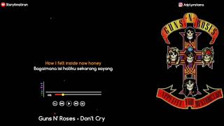 Download lagu Guns N Roses Don t Cry Story WA... mp3