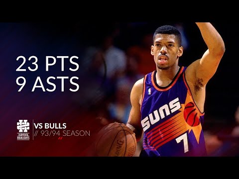 Kevin Johnson 23 pts 9 asts vs Bulls 93/94 season