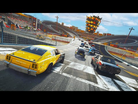 NO RULES SERVER Destruction! Wrecknado INSANITY! - Wreckfest Multiplayer