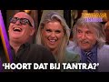 René barst in lachen uit na vraag Johan aan seksuologe Eveline: 'Hoort dat bij tantra?'