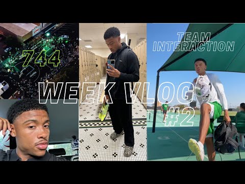 WEEK VLOG: “Keep it Engaging” *Team Chemistry, Athlete Job Fair, D1 Sporting Event, & FUNNY FR 😂*