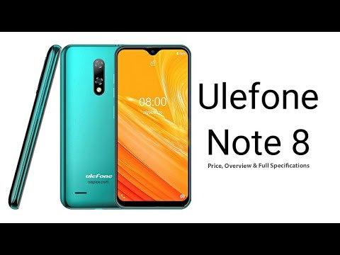 Ulefone Note 8 Price, Overview & Full Specifications