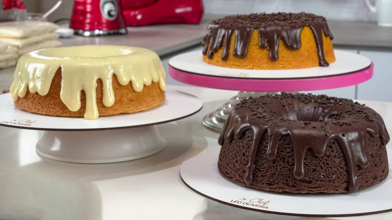 1 MASSA E 10 SABORES DE BOLO | CHEF LÉO OLIVEIRA