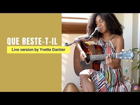 Charles Trenet - Que Reste-t-il De Nos Amours 'I Wish You Love' ( Acoustic Cover by Yvette Dantier )