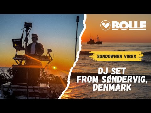 DJ Bolle - Sunset Chill House Set at the Beach – DJ Set from Søndervig, Denmark [Drone + 360° + 4K]