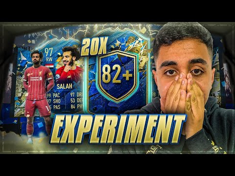 FIFA 20: OMG! SALAH 97 TOTS IM PACK 😱 | BEST OF 20x GARANTIERTE 82+ SPIELER PACK EXPERIMENT 🔥