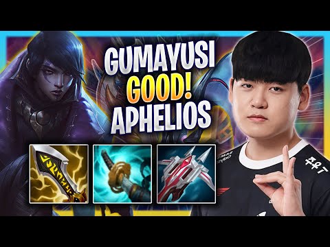 GUMAYUSI IS SO GOOD WITH APHELIOS! - T1 Gumayusi Plays Aphelios ADC vs Jinx! | Bootcamp 2023
