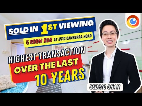 Sembawang HDB Record Breaking Price Achieved Over the Last 10 Years | SG HDB | 351C Canberra Road