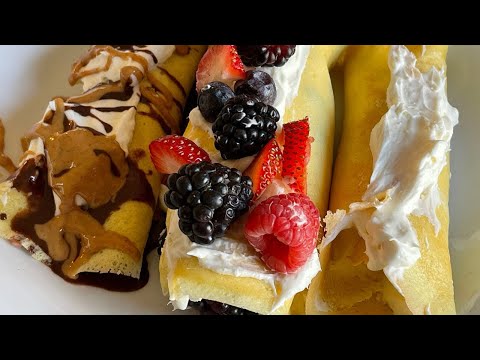 Low-Carb Crepes That Actually Taste Like the Real Thing! (Keto & Paleo)
