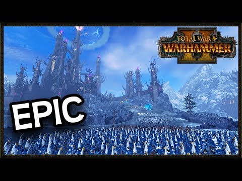 Epic Custom Map Siege Battle At The Tower of Witchcraft Total War Warhammer 2