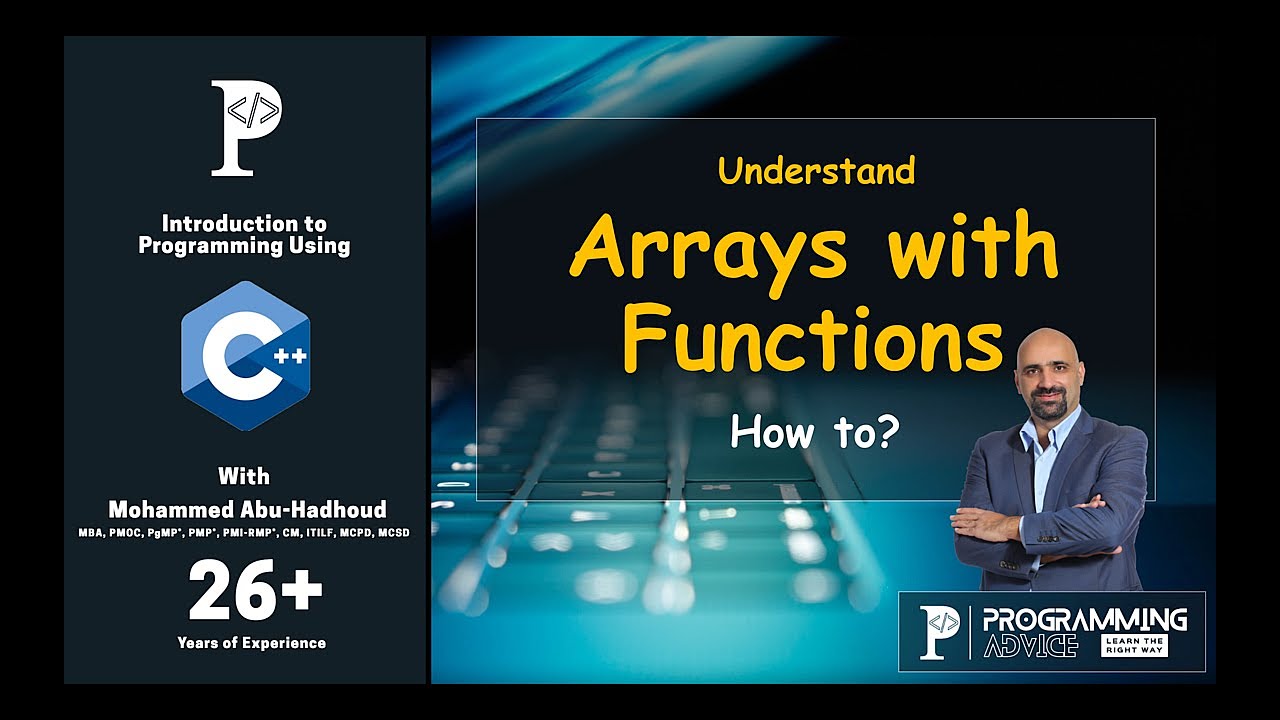 Lesson #40 - Arrays with Functions