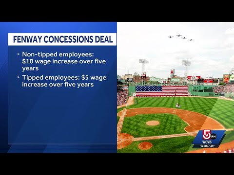 Fenway Park concessions workers ratify new deal with Aramark