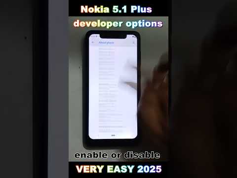 How to Allow Nokia 5.1 Plus Developer Options in // Enable/Developer Option/ Developer Features 2025