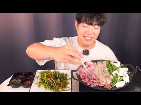 한우곱창 구이와 전골에 라면사리 생방송 먹방! (with 집가락 기간한정 세일!)