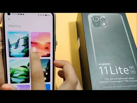 xiaomi 11 lite ne 5G alarm full setting | How to set alarm | alarm kaise lagaye