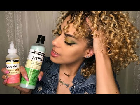 Combat Dry Curls with Aunt Jackies Quench Leave-in...