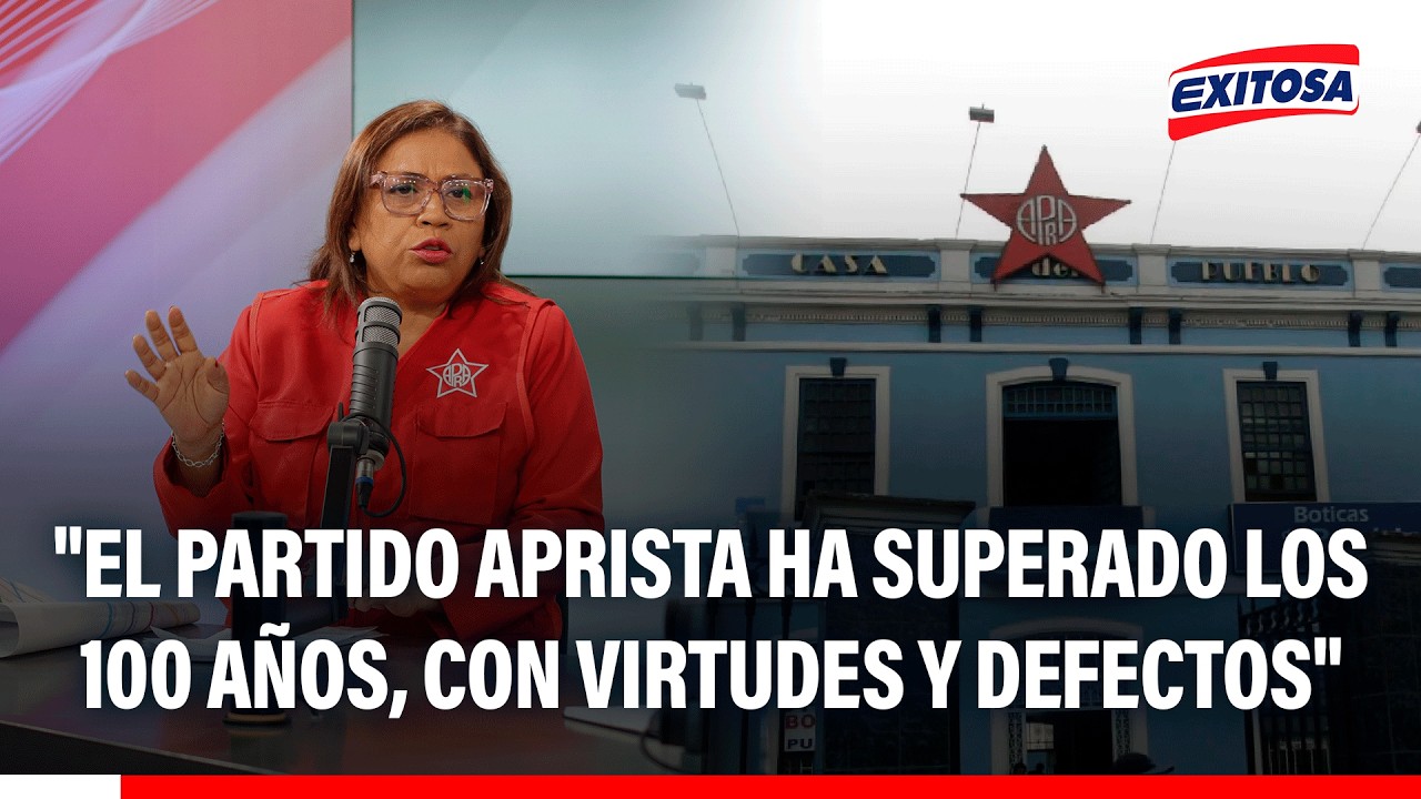 🔴🔵 Mónica Yaya destacó la trayectoria histórica del APRA y reafirmó su compromiso político