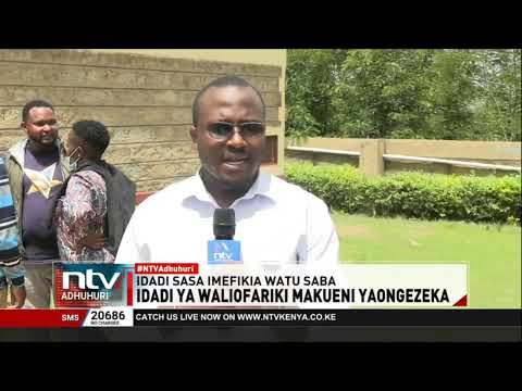 Watu saba wafariki kwenye ajali ya barabara Makueni