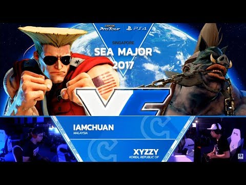 SFV: SEAM 2017 LCQ Top 8 IamChuan vs Xyzzy - CPT 2017