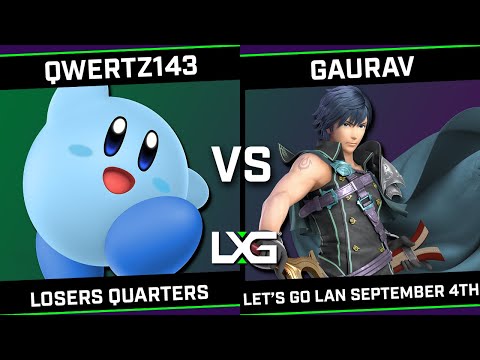 qwertz143 (Kirby) vs Gaurav (Chrom) - LXG Let's Go LAN September 4th