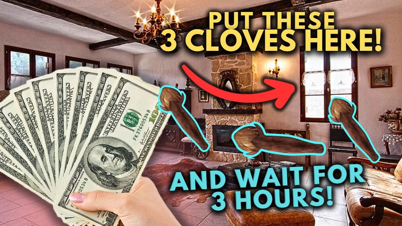 Put 3 Cloves Here And MONEY Will Come Instantly | 💰 Dolores Cannon