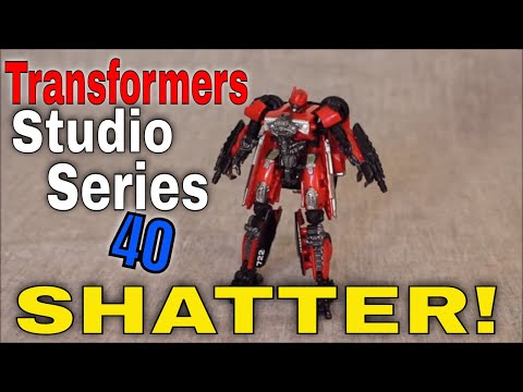 Transformers Studio Series 40 Shatter - GotBot True Review NUMBER 607