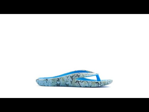 Tony Little Cheeks AnimalPrint Health Sandal with Gel Fo...
