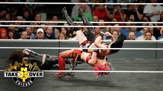 Asuka's offense floors Nikki Cross and Ruby Riot - NXT Women's Title Match: NXT Takeover: Chicago