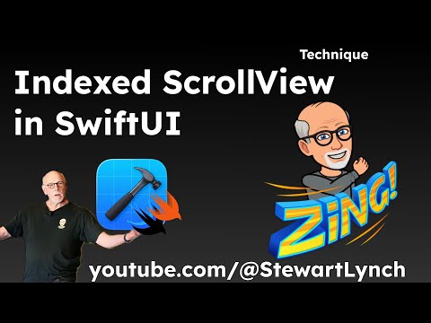 Build a Searchable, Sortable SwiftUI List with an Index Scrubber thumbnail