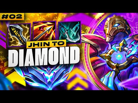 How to play Jhin in low Elo - Jhin Unranked to Diamond #2 | Jhin ADC Gameplay Guide