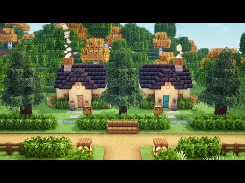 Minecraft Tutorial | How to Build a Small House like Animal Crossing #1