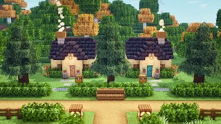 Minecraft Tutorial | How to Build a Small House like Animal Crossing #1