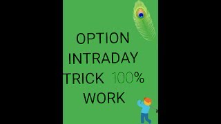 Intraday Options Strategy — Step-by-Step Guide & Transcript