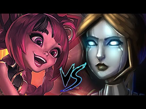 ZOE vs. ORIANNA MID LANE GAMEPLAY |  SEASON 8