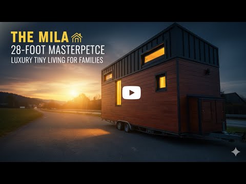The Mila: This 28-Foot Masterpiece Redefines Luxury Tiny Living For Families