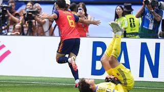 Mikel Merino vuelve a ejercer de Superman, dicta sentencia y cita a España con Francia (2-1)