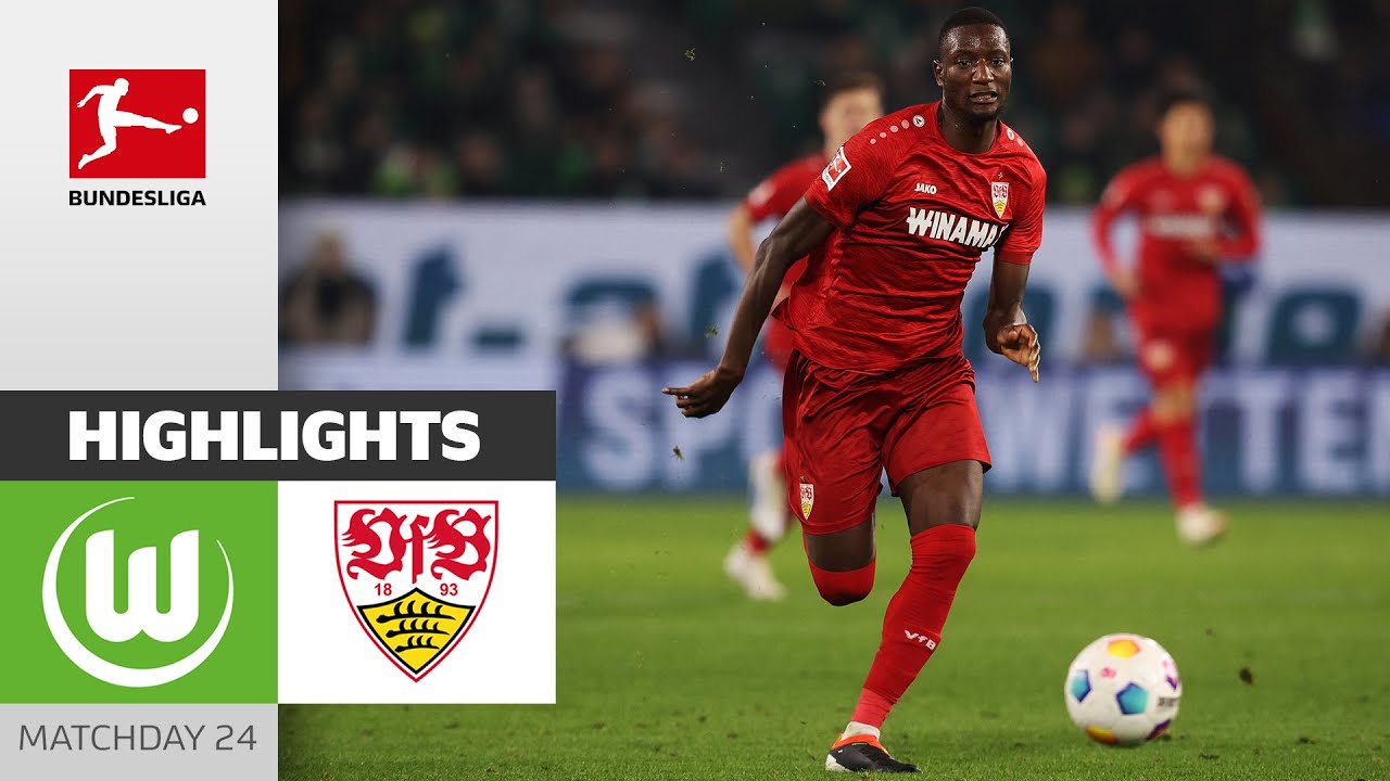 VfL Wolfsburg vs VfB Stuttgart highlights