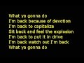 Dope-I'm back lyrics 