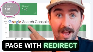 FIX: Page with Redirect in Google Search Console