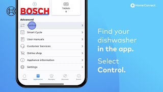 Bosch How to use PowerControl for your Dishwasher
