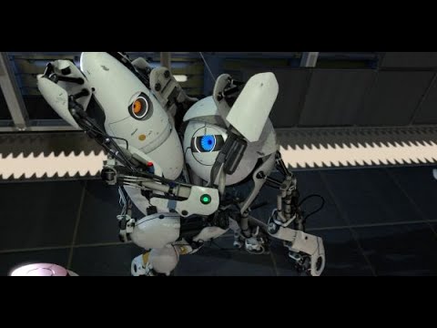 So I tried playing Portal 2: Co-Op for the first time...