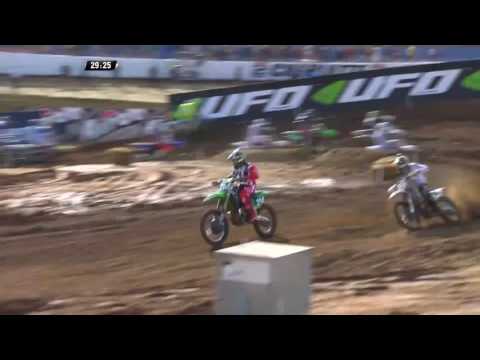 Max Anstie crash Monster Energy MXGP of Americas MX2 Race 1 - motocross