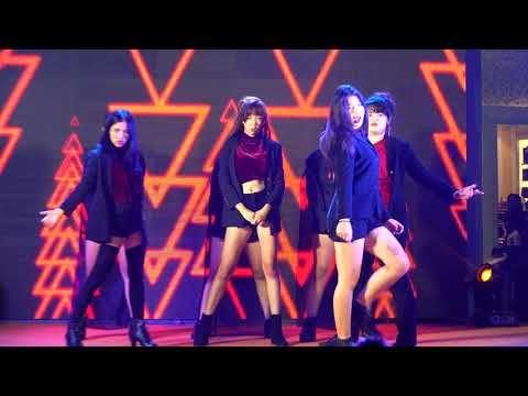 180121『4K』 "Genezis Beta" cover "F(x)"(Intro+Dracula) @ Central World(DeeDo Street Dance Show)
