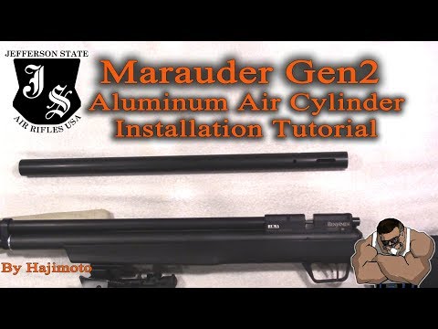 Benjamin Marauder Jsar Aluminum Cylinder Install Hajimoto benjamin marauder jsar aluminum