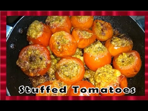 Stuffed Tomatoes | Bharlele Tomato | Bharwaan Tamatar | ENGLISH Sub-titles | Video