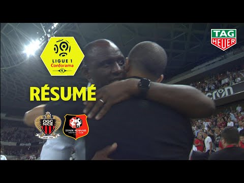 OGC Nice - Stade Rennais FC ( 2-1 ) - Résumé - (OGCN - SRFC) / 2018-19