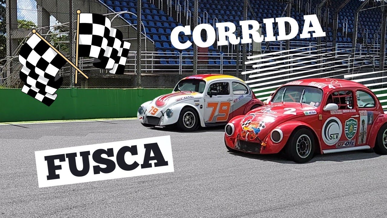 MOTOR DE FOX NO FUSCA DE CORRIDA - COPA FUSCA