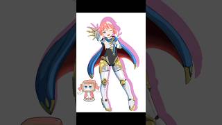 【イラストメイキング】月感電こんあー【季咲あんこ】#illustration  #genshinimpact #shorts