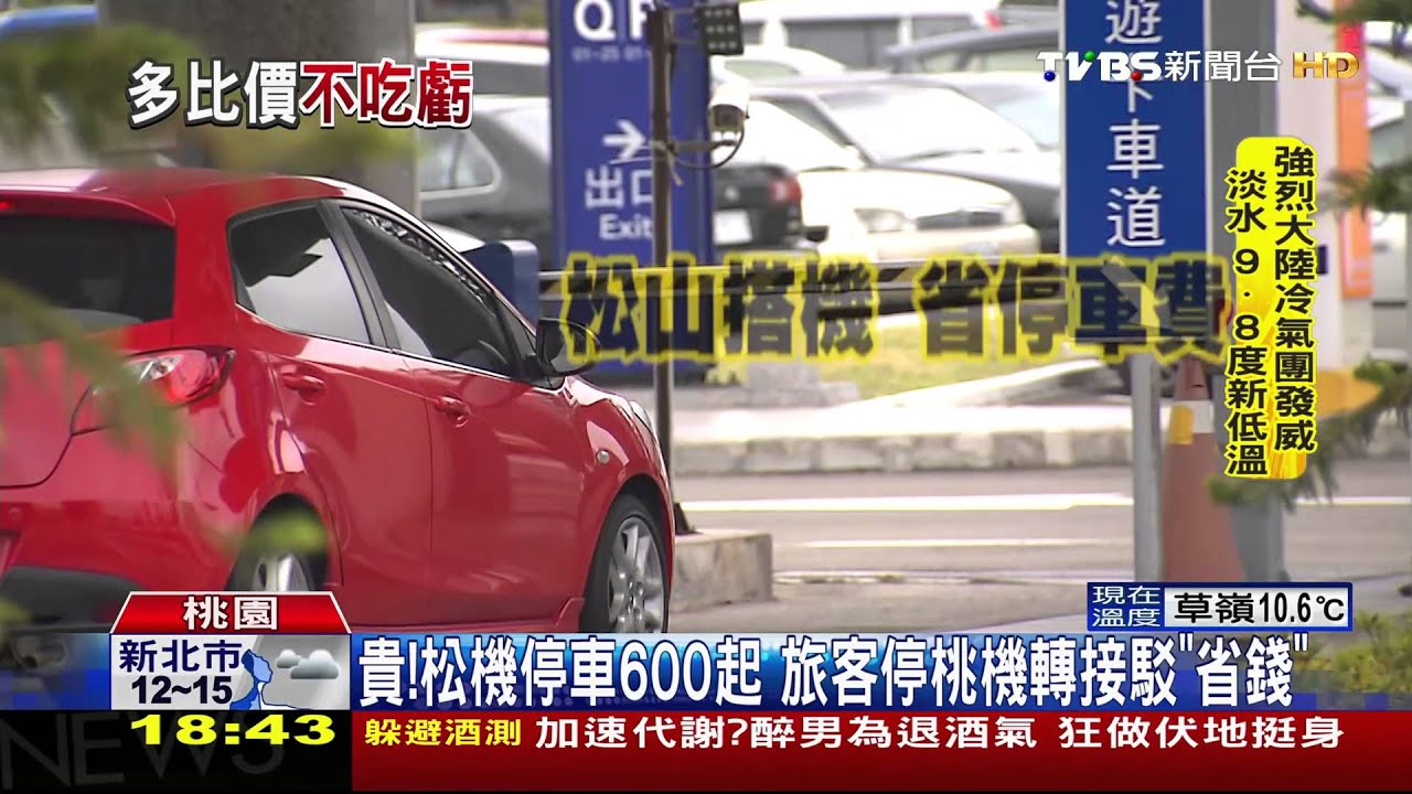 價格競爭！桃機外圍停車場12000格　連假滿