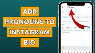 How to Add Pronouns to Instagram Bio in 2023 | Instagram Pronouns